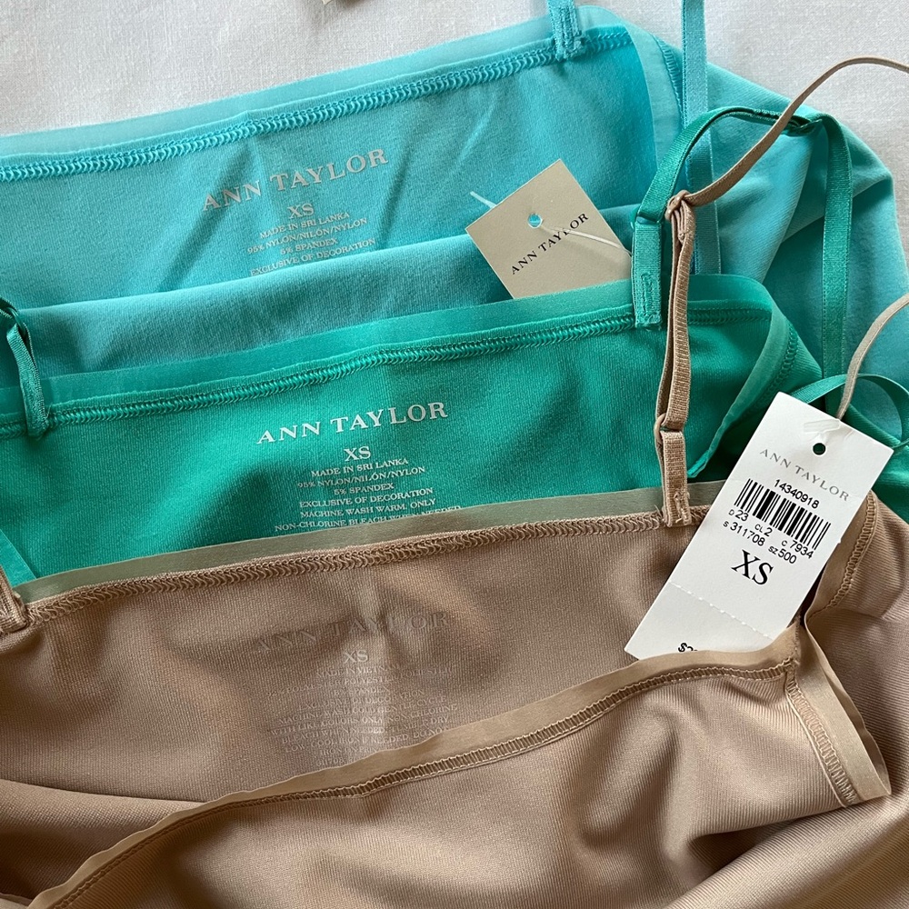 3 Ann Taylor Tank Tops NWT